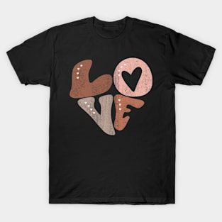 Love Valentines Day Grunge T-Shirt